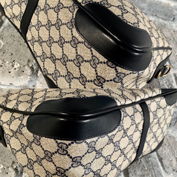 ✖️sold✖️Vintage Gucci Monogram Satchel Bag - Picture 4 of 8